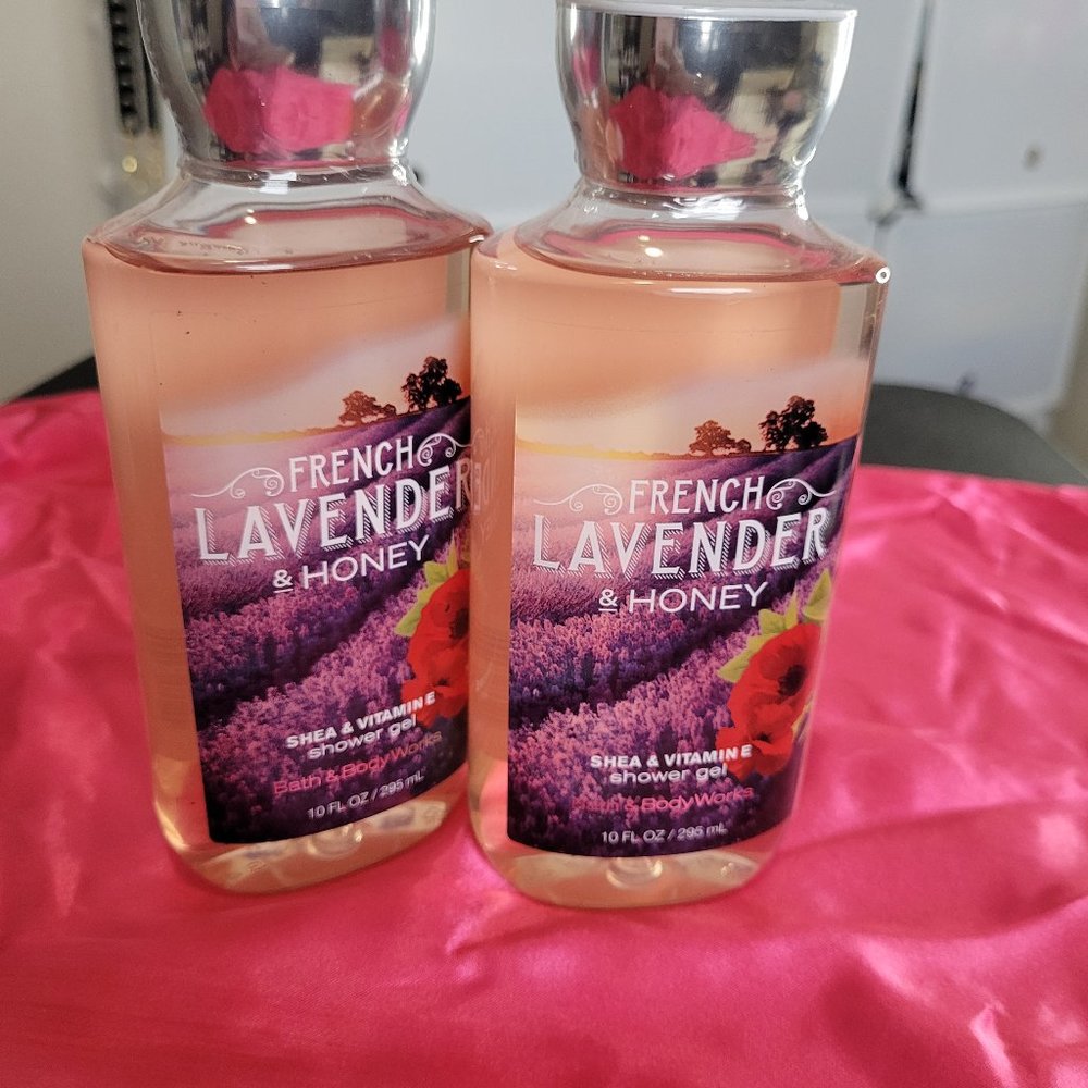 Bath and Body Works French Lavender and Honey  Shower Gel NIP